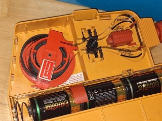 Funcionando Cinexin 8mm proyector con caja