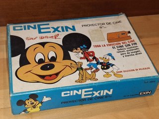 Funcionando Cinexin 8mm proyector con caja