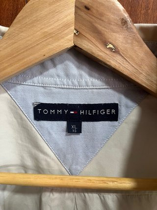 Camisa Tommy Hilfiger Crema Talla XL