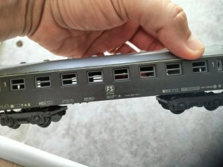 2 Carrozze Lima Treno Made in Italy