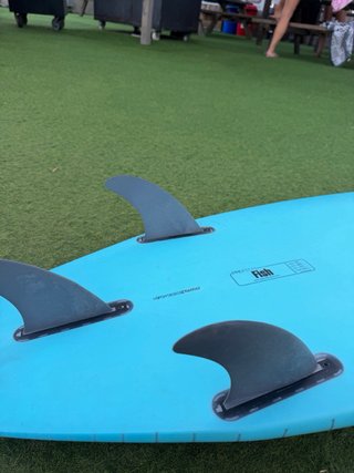 Tabla Surf NSP Protech Fish 6'0 35L Azul + FUNDA