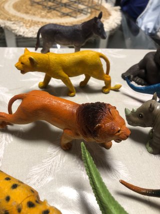 Lote Animales Plástico PVC