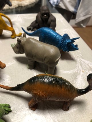Lote Animales Plástico PVC