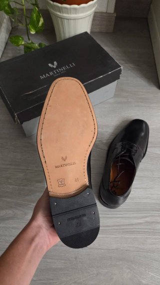 Zapatos Martinelli Negros Talla 41 Nuevos.