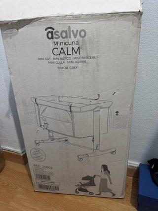 Asalvo Minicuna Calm Gris