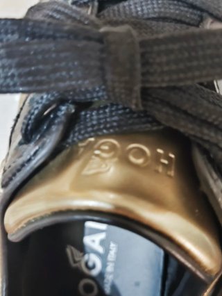 Scarpe Hogan Donna Nero Oro
