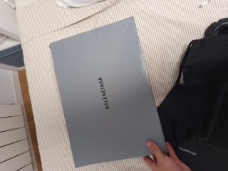 Balenciaga Track Zapatillas Negras Blancas