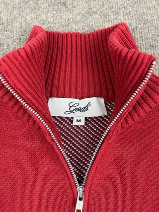 Jersey Gods Cremallera Oversize Boxy Fit Doble Zip