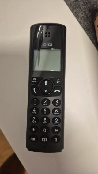 Telefono cordless Alcatel E165 Nero