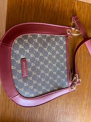Bolso bandolera Pierre Cardin doble