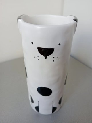 Jarrón, portalápices Dálmata de Ikea