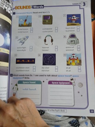 Libro de ingles I wonder 6. Activity book
