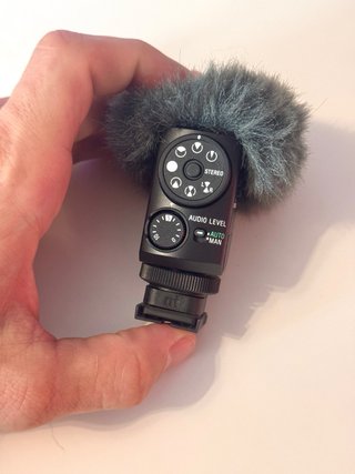 Microfone Sony ECM-M1 para Câmera