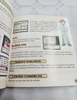 Pokémon Cristal ESP + Manual