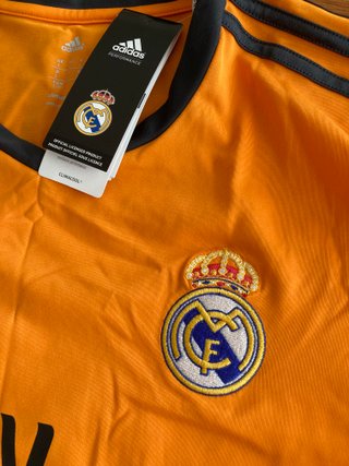 Camiseta Real Madrid 2013/14 Bale Adidas Naranja