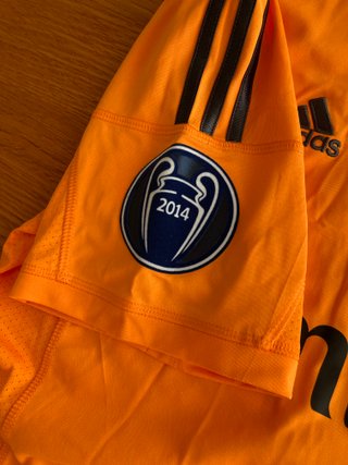 Camiseta Real Madrid 2013/14 Bale Adidas Naranja