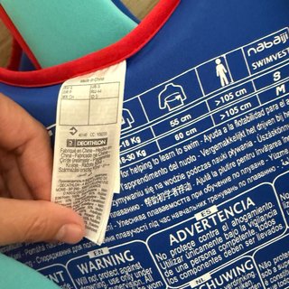 Chalecos natación Nabaiji para niños