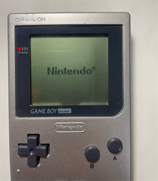 Nintendo Game Boy Pocket gris + World Cup 98