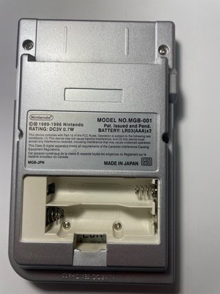 Nintendo Game Boy Pocket gris + World Cup 98