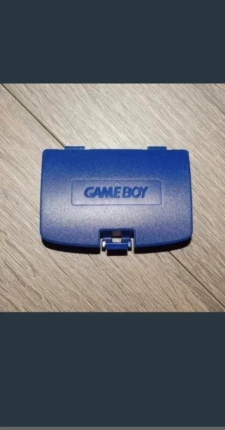 Tapa Batería Game Boy Color Azul Pikachu