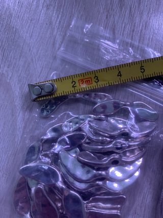 Lote Abalorios Plata