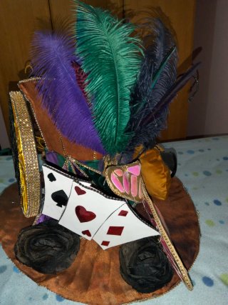 Gorro comparsa carnaval steampunk