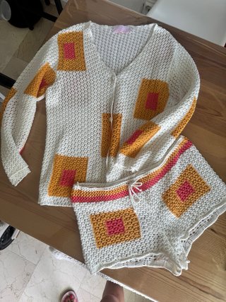 Conjunto de punto crochet S