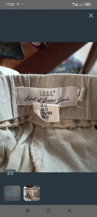 Pantalones cortos beige H&M