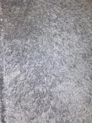 3 alfombras pelo negro poliéster