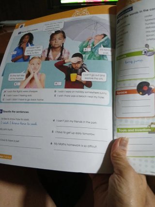Libro I Wonder 6 Vocabulario y Gramática