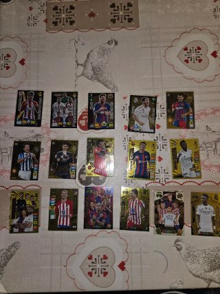 Lote cromos Adrenalyn XL Balón de Oro