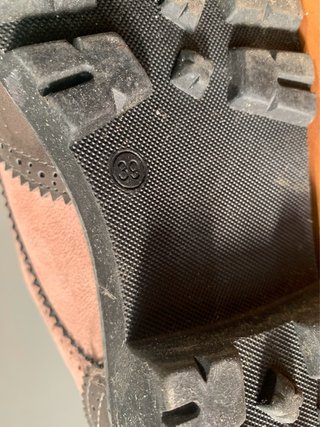 Mocasines zapatos melon y marrón talla 39