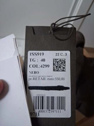Zapatos Trussardi Talla 40 Negros y Dorados