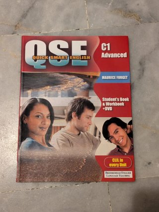 Libro Inglés QSE B2-C1 Student's Book+Workbook+DVD