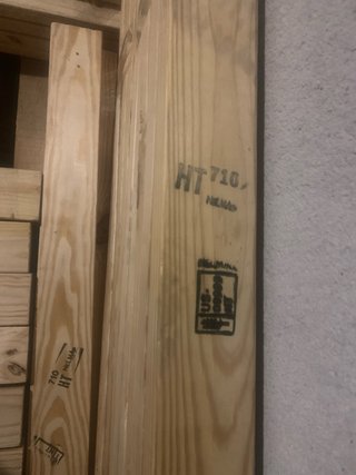 Listones de pino HT 1367 ideal para jardines