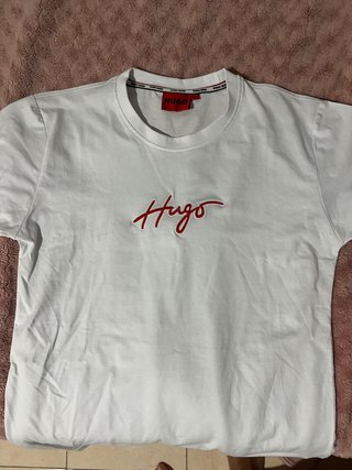 Camiseta Hugo Boss Blanca