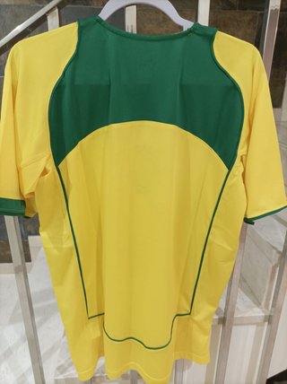 Camiseta Fútbol Brasil Nike 2002 Talla L
