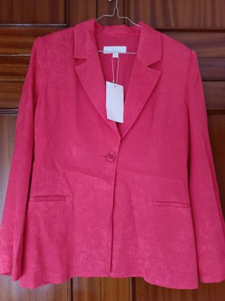 Traje Jacquard Rojo: Americana y Pantalón