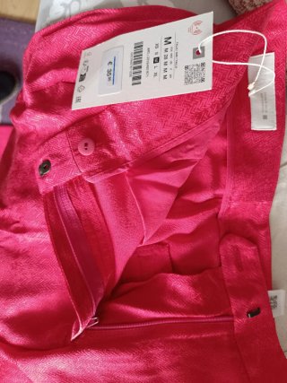 Traje Jacquard Rojo: Americana y Pantalón