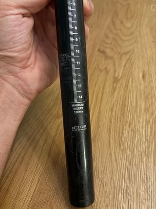 Tija carbono OC 27.2x350