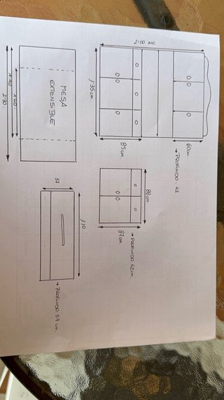 Comedor completo madera pino y sofas. En Benifaio