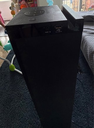 Torre de Sonido LG Negra