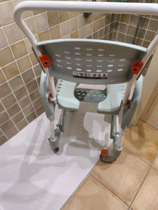 Silla ruedas ducha y WC clean
