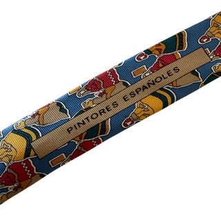 Corbata Loewe Seda Vintage Las Meninas