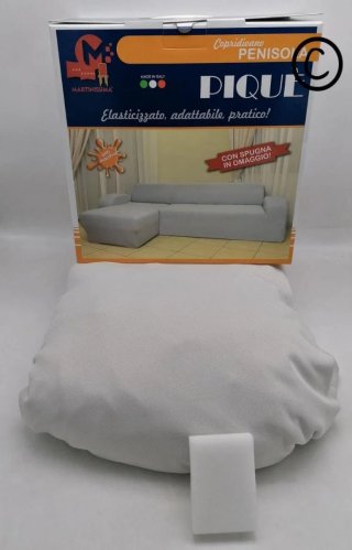 Copridivano Martinissima Pique con penisola