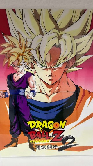 Póster plastificado Dragon Ball Z super butoden 2