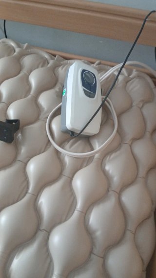 Cama hospitalaria con grúa 150kg