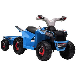 Cuatrimoto infantil, recargable, 2,5 km/h, con rem