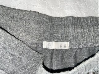 Pantalón corto chándal gris