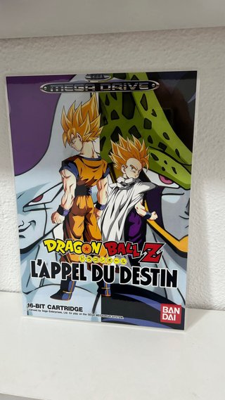 Poster plastificado Dragon Ball Z Mega Drive